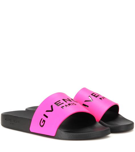 givenchy pink heels|Givenchy slides white and black.